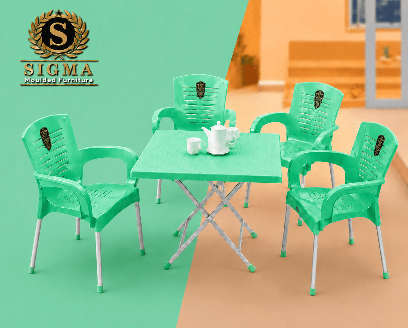 SIGMA Modern Plastic Chair
