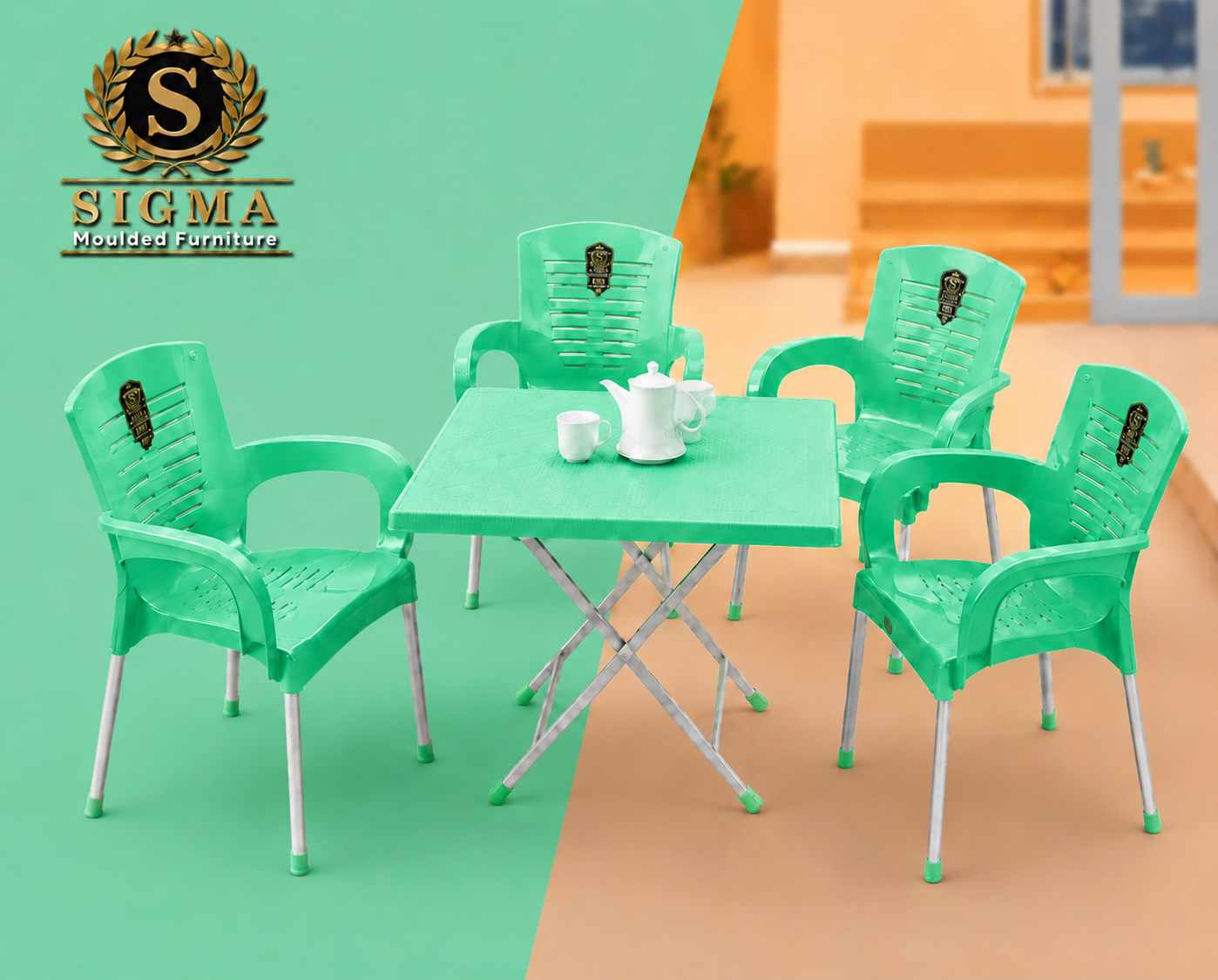 SIGMA Modern Plastic Chair -